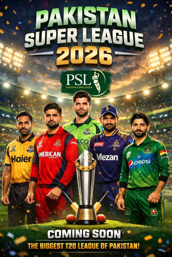 PAKISTAN SUPER LEAGUE 2026